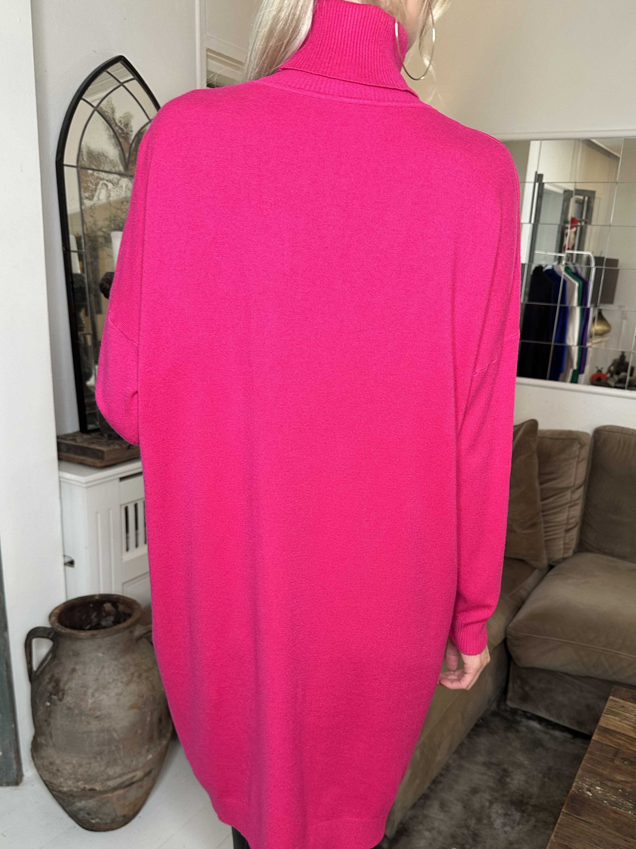 Elmira - Meget blød strikkjole i elastiskstof